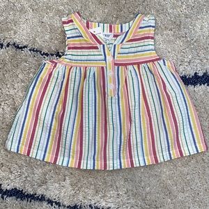 NWT Baby Gap Button-Front Tank Top